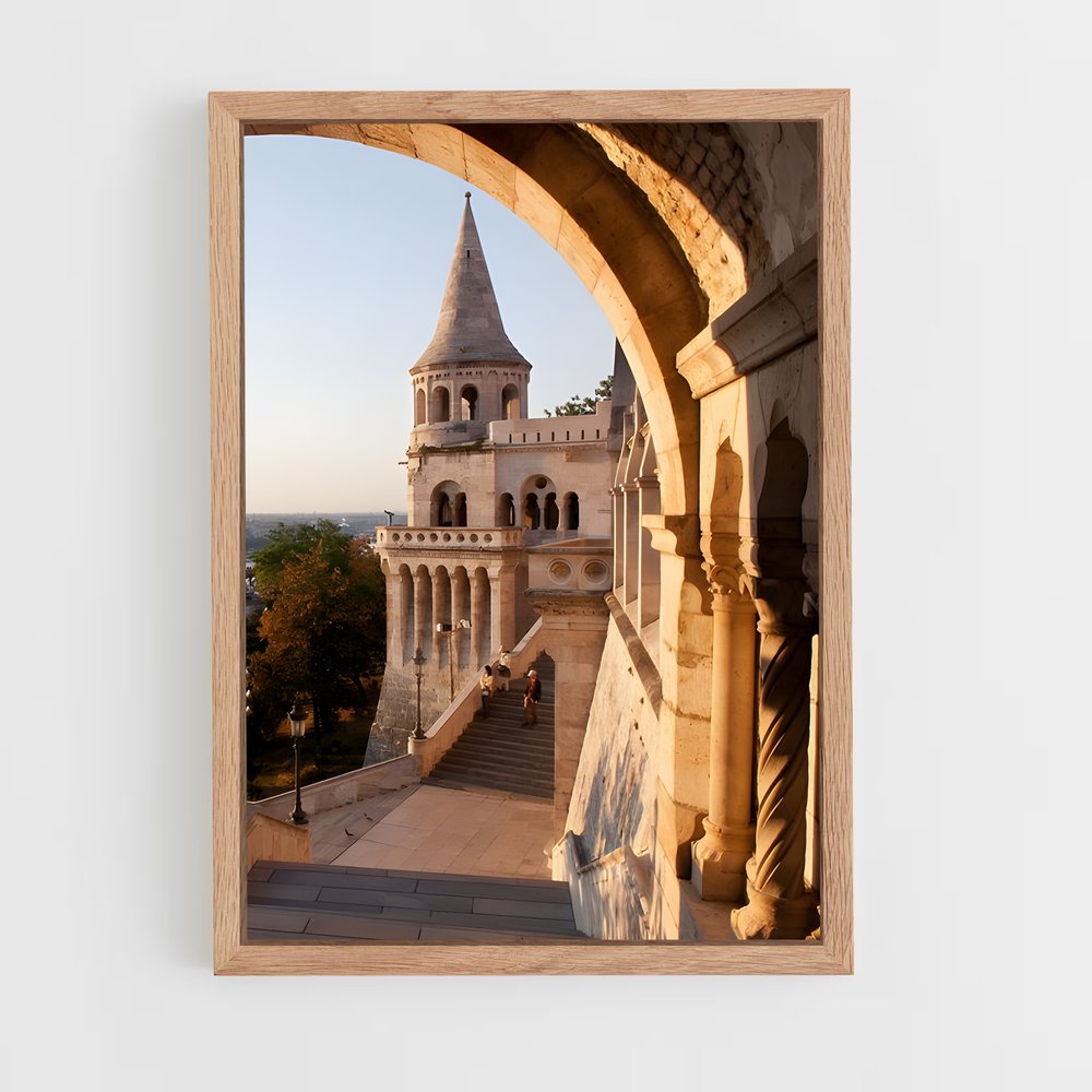 ap-fishermans bastion-9 cadre Bois clair