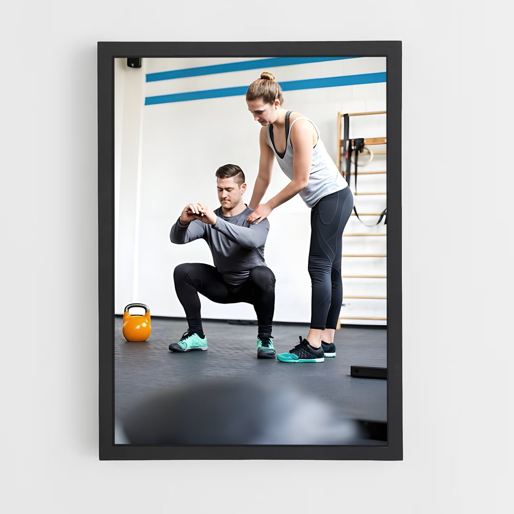 ap-fitness instructor-4 cadre Noir