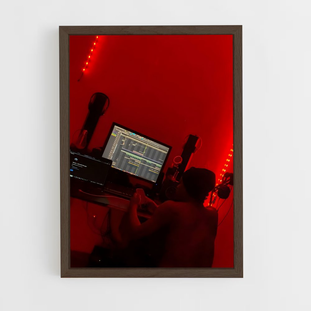 ap-fl studio-5 cadre Bois foncé