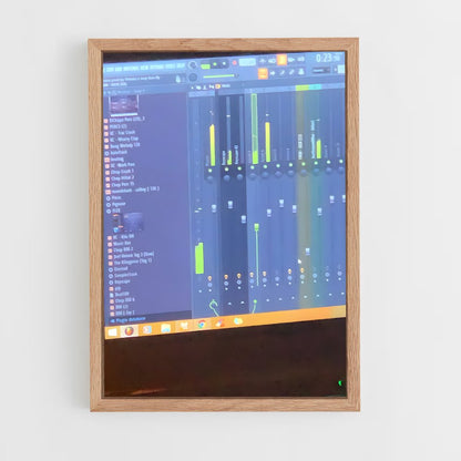 ap-fl studio-8 cadre Bois clair