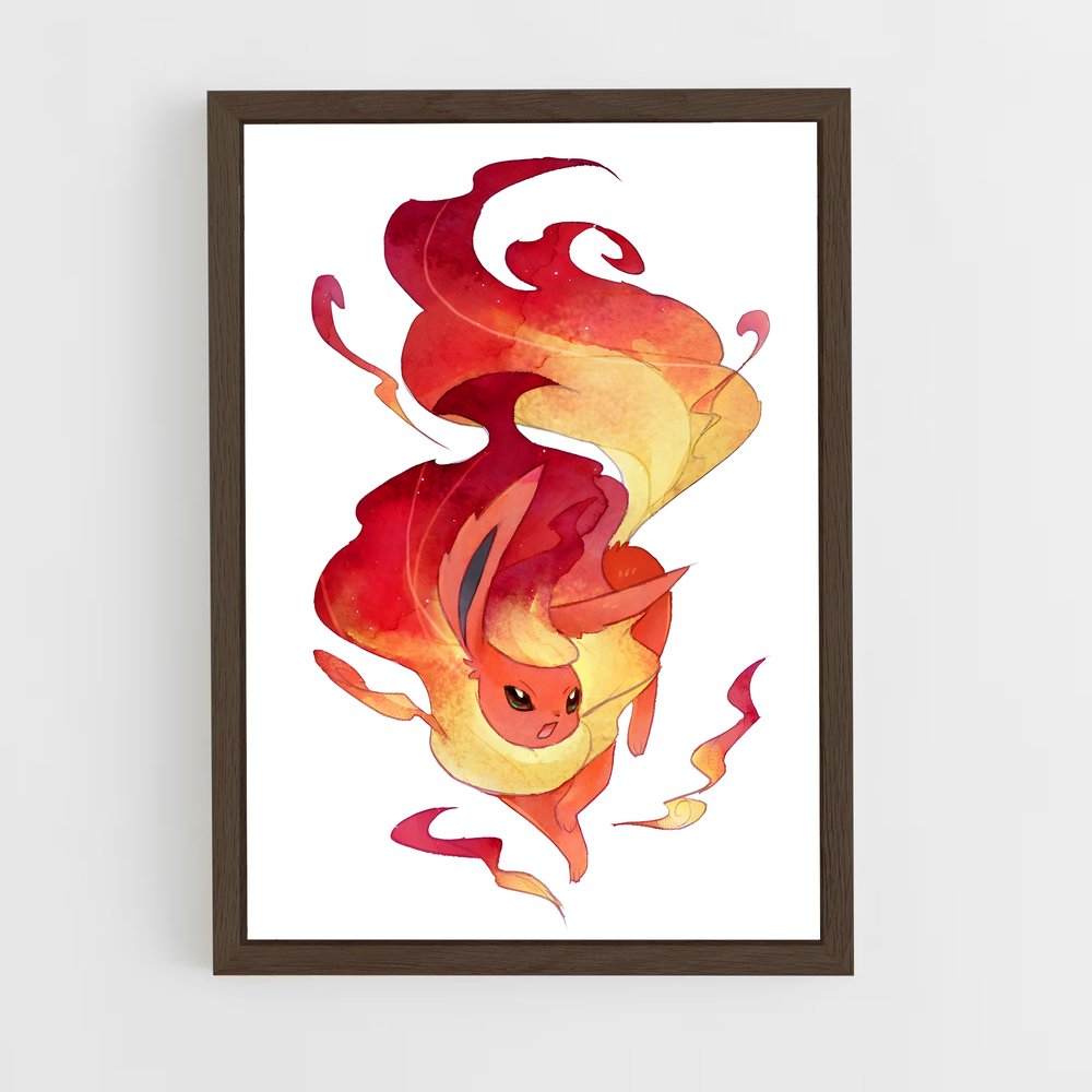 ap-flareon-2 cadre Bois foncé
