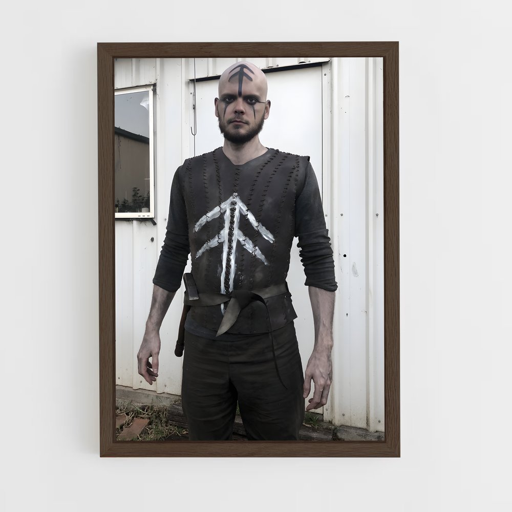 ap-floki boat builder-1 cadre Bois foncé