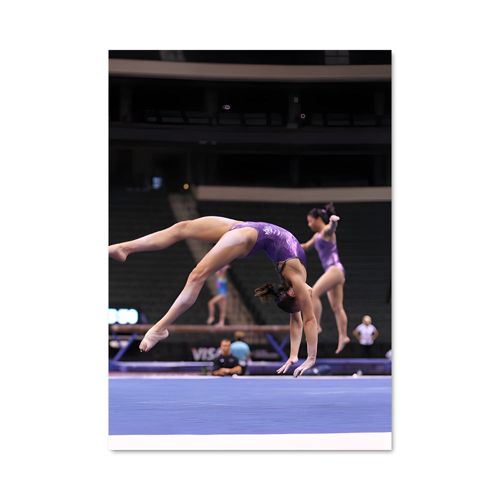 Poster Floor exercise gymnastics 66537