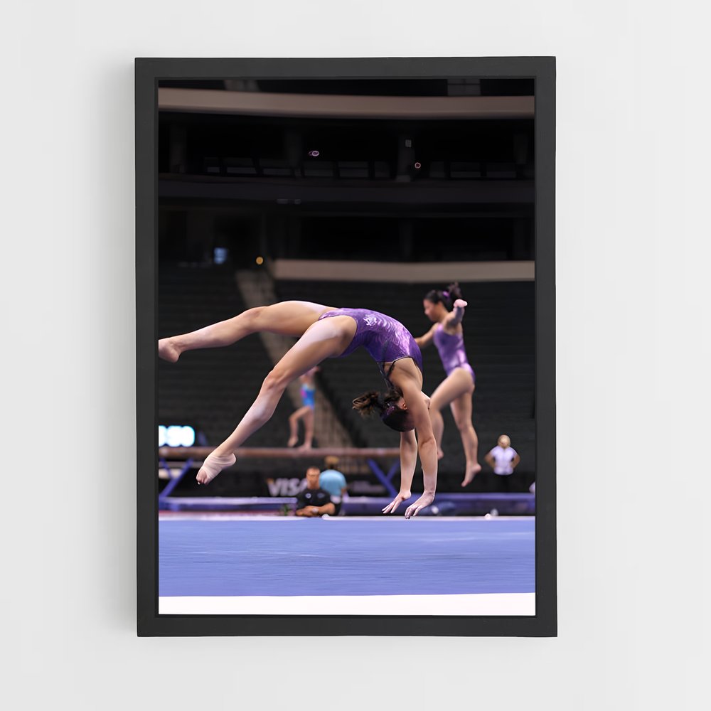 ap-floor exercise gymnastics-1 cadre Noir