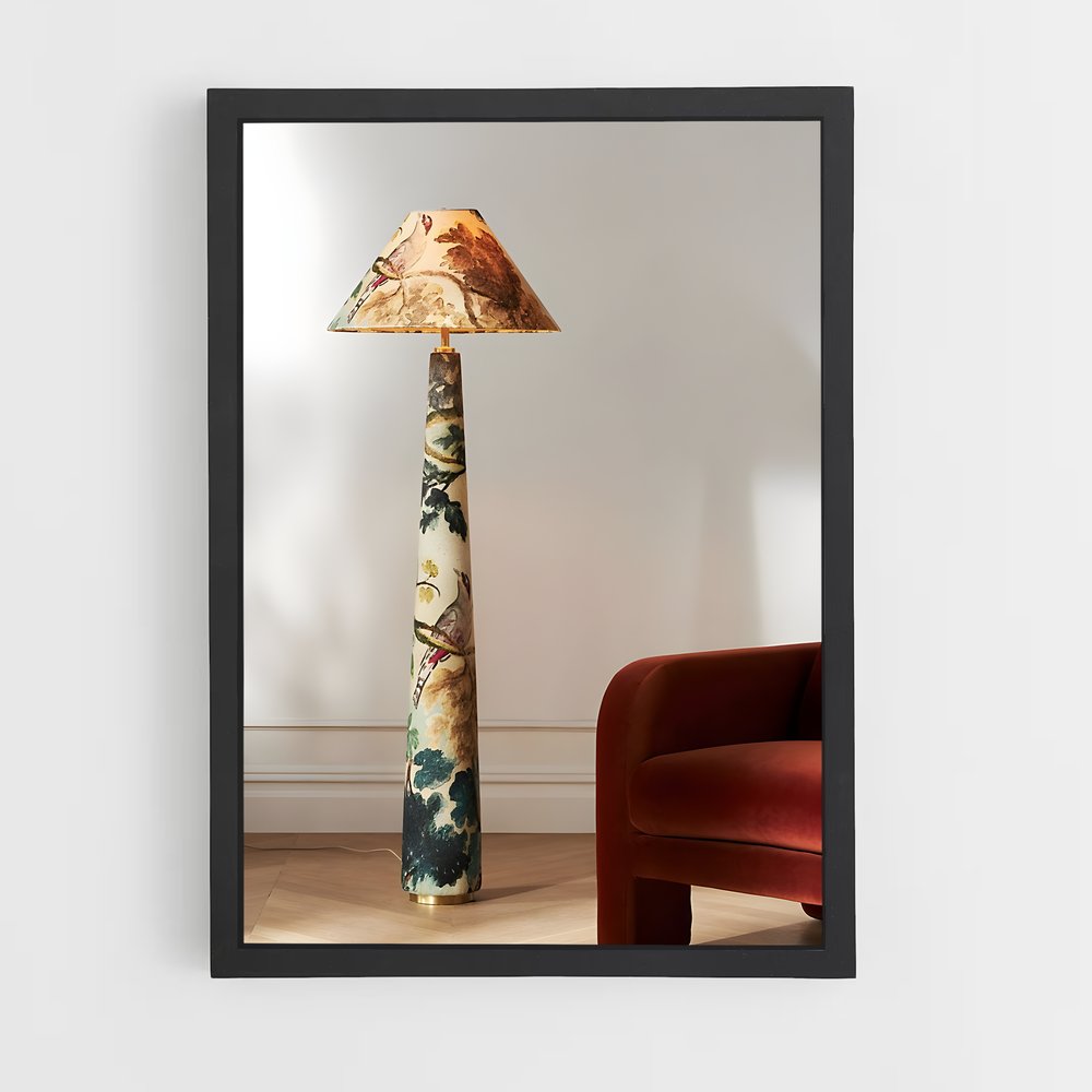 ap-floor lamp-6 cadre Noir