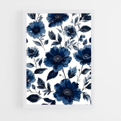 ap-floral patterns-10 cadre Blanc