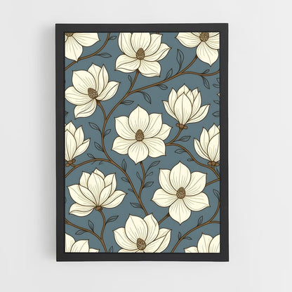 ap-floral patterns-2 cadre Noir