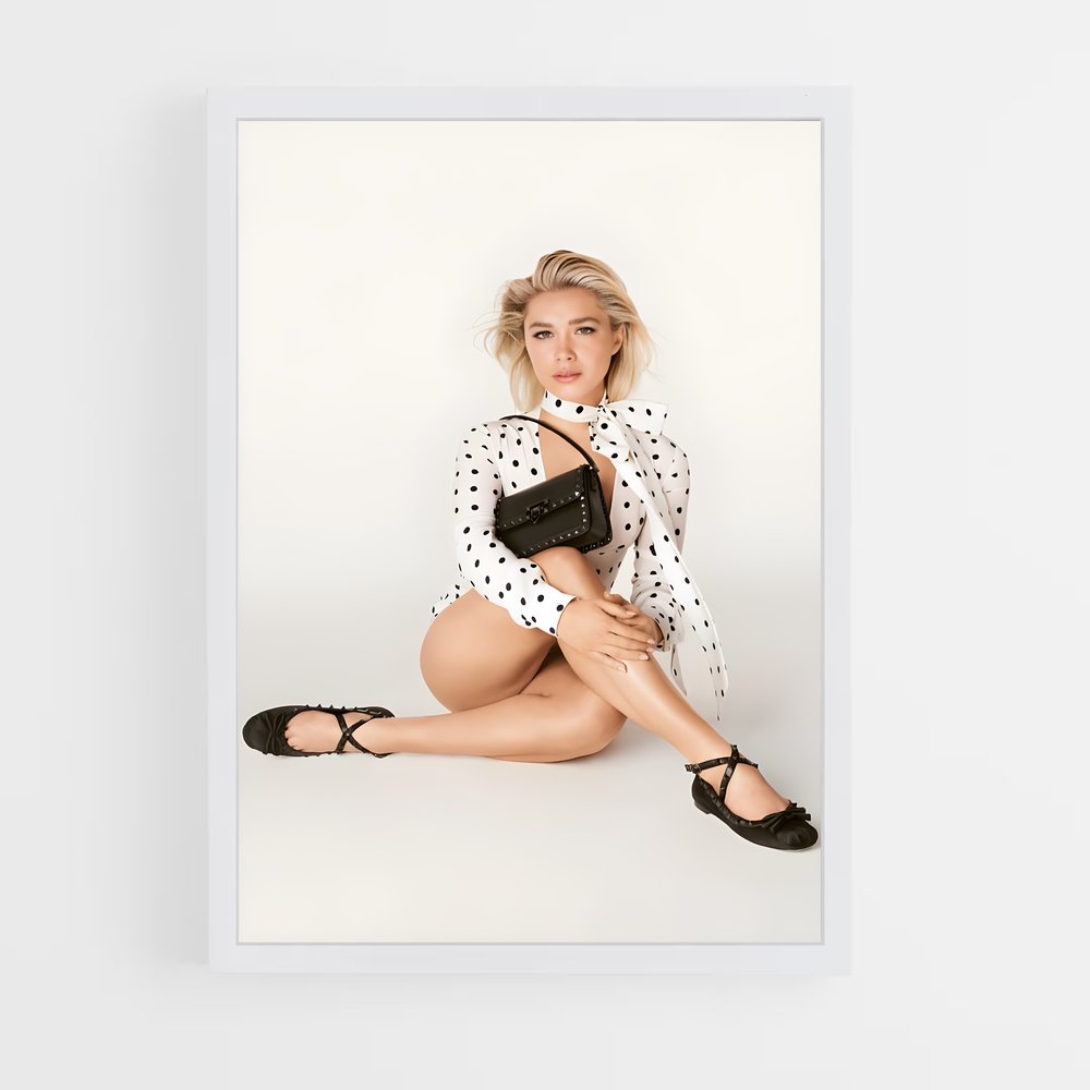ap-florence pugh-2 cadre Blanc