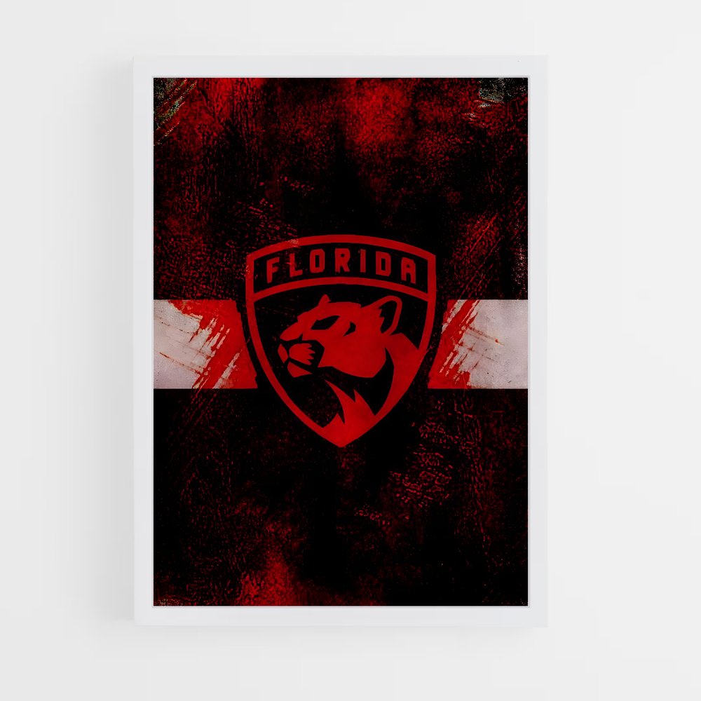 ap-florida panthers-4 cadre Blanc