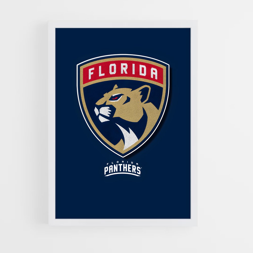 ap-florida panthers-6 cadre Blanc