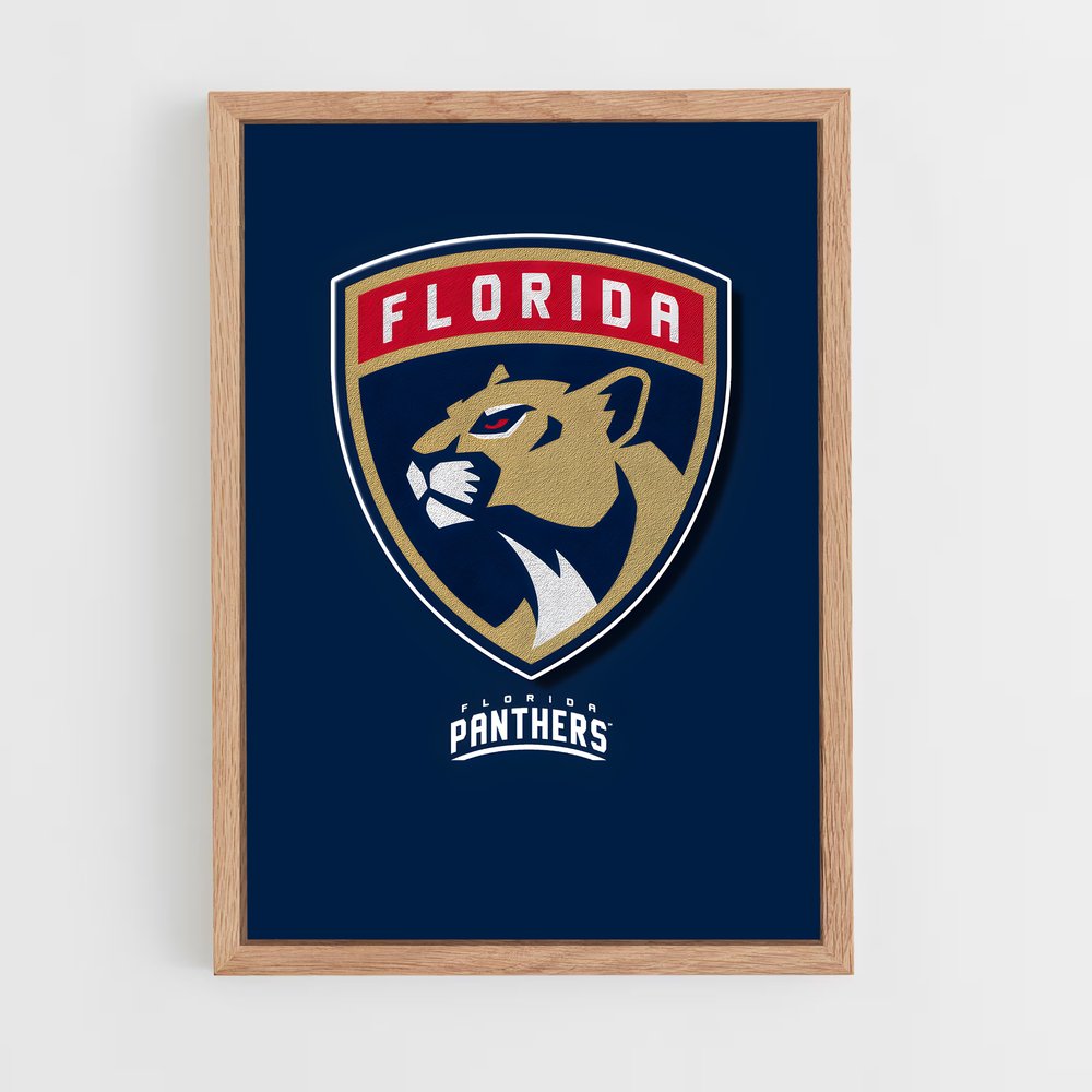 ap-florida panthers-6 cadre Bois clair