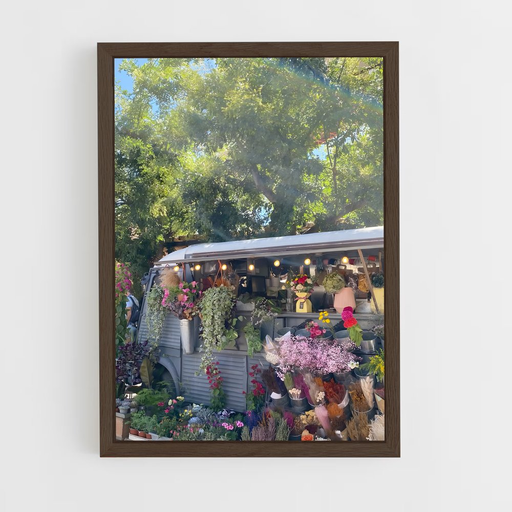 ap-florist-1 cadre Bois foncé