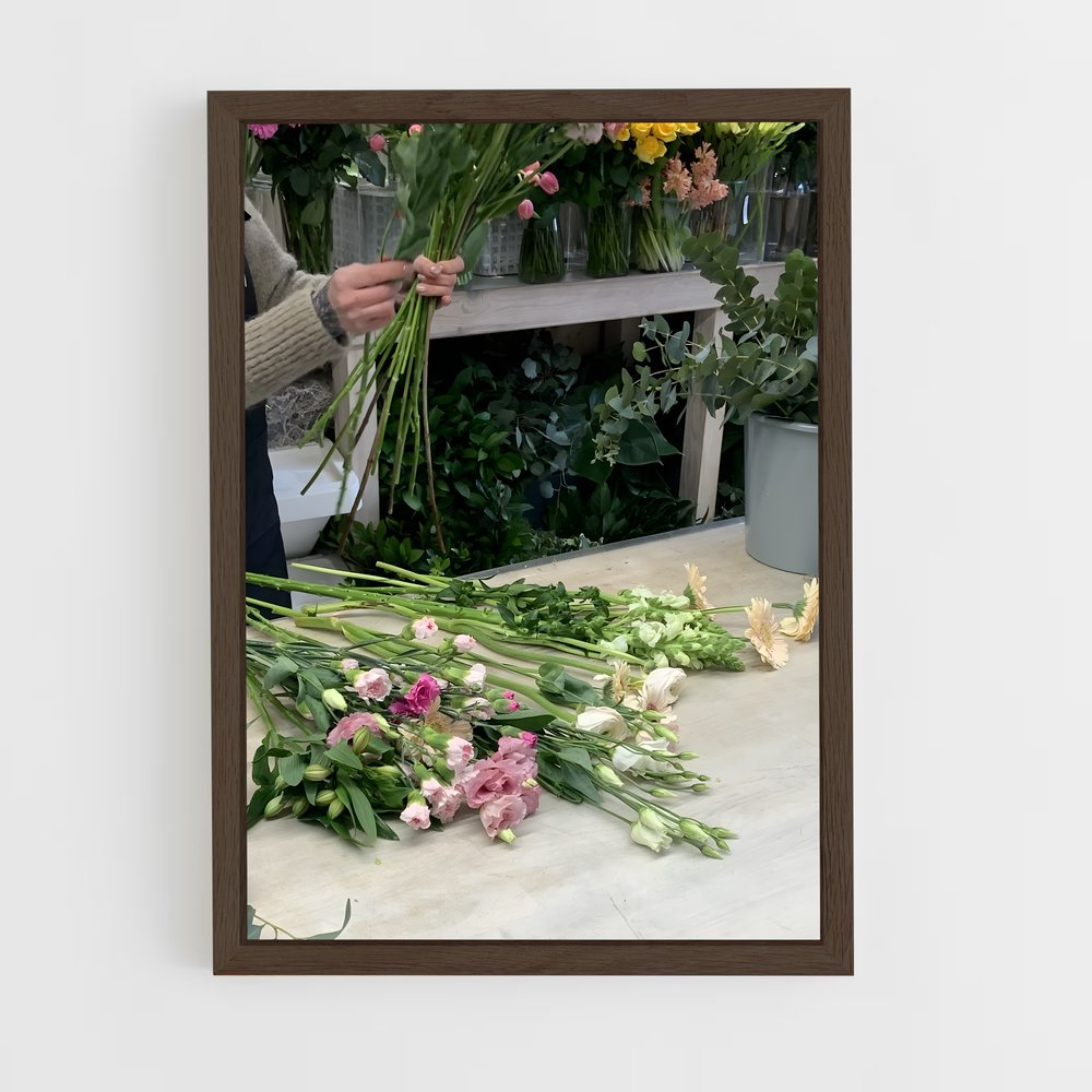 ap-florist-2 cadre Bois foncé