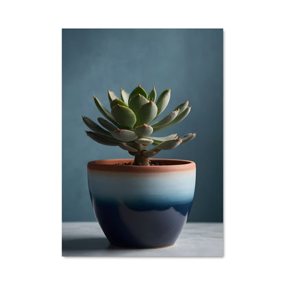 Poster Pot de Succulente