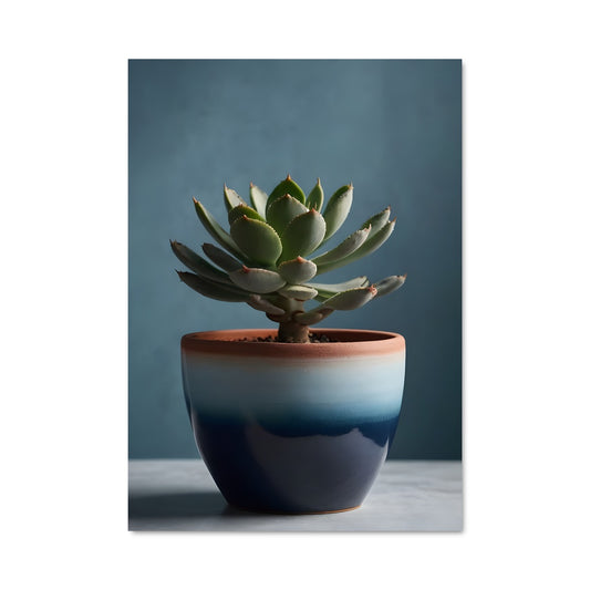Poster Pot de Succulente