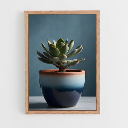 ap-flower pot-10 cadre Bois clair