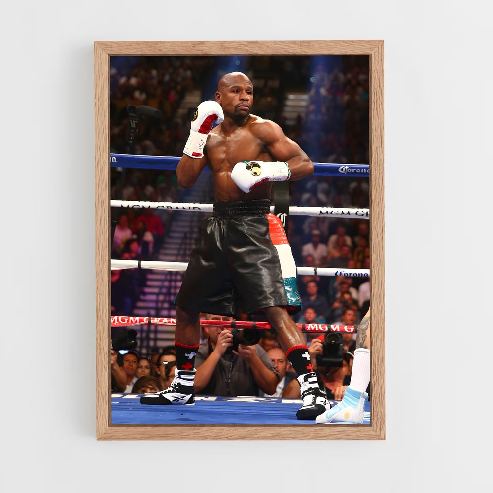 ap-floyd mayweather-1 cadre Bois clair