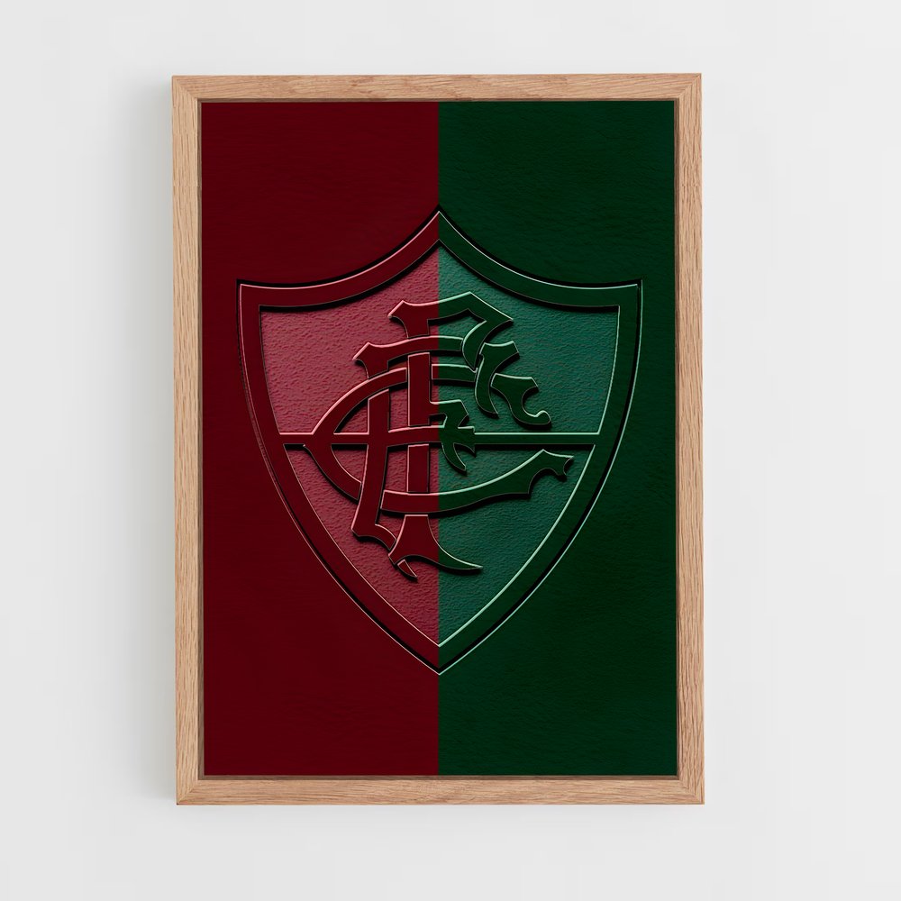ap-fluminense fc-8 cadre Bois clair