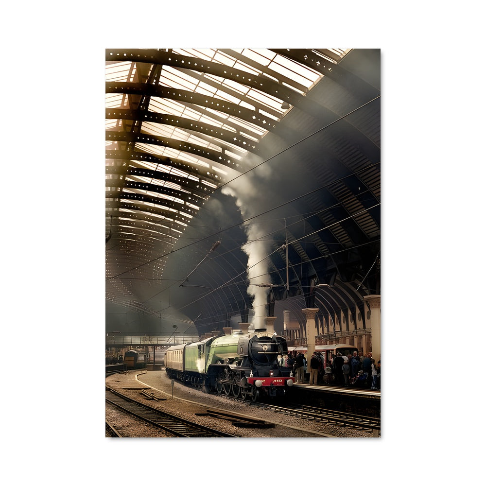 Poster L'Arrivée du Flying Scotsman