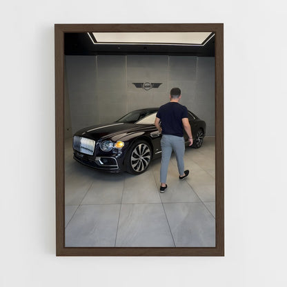 ap-flying spur-4 cadre Bois foncé