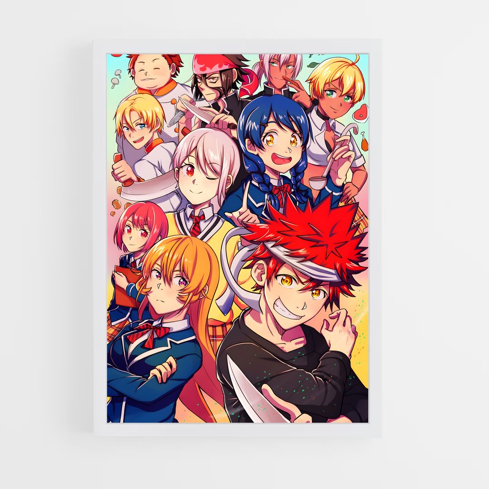 ap-food wars-5 cadre Blanc