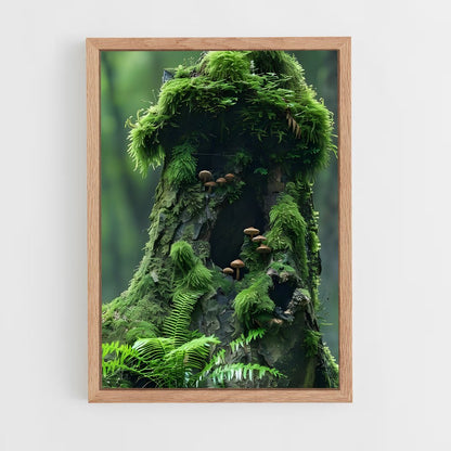 ap-forest moss-5 cadre Bois clair