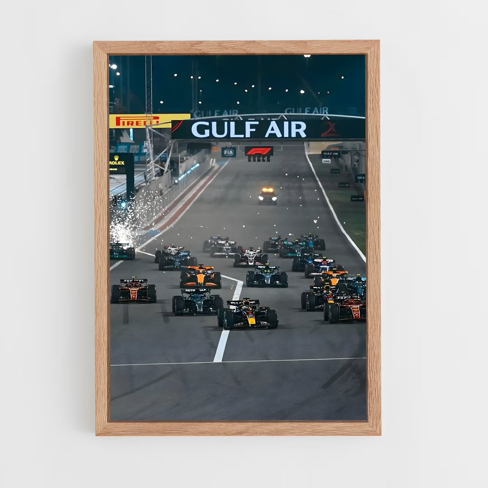 ap-formula 1-9 cadre Bois clair