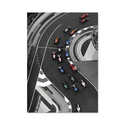 Poster Piste de Vitesse