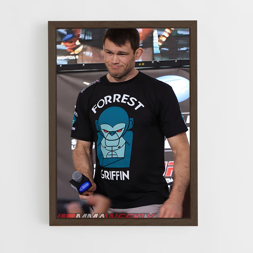 ap-forrest griffin-2 cadre Bois foncé