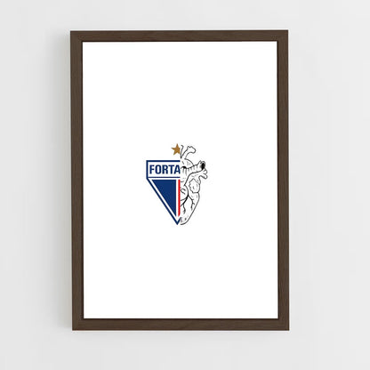 ap-fortaleza esporte clube-16 cadre Bois foncé