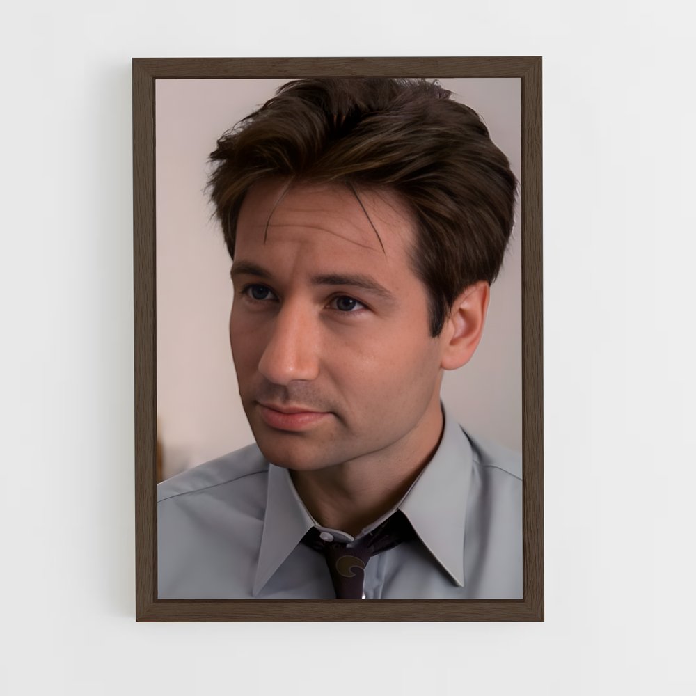 ap-fox mulder-4 cadre Bois foncé