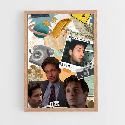 ap-fox mulder-5 cadre Bois clair