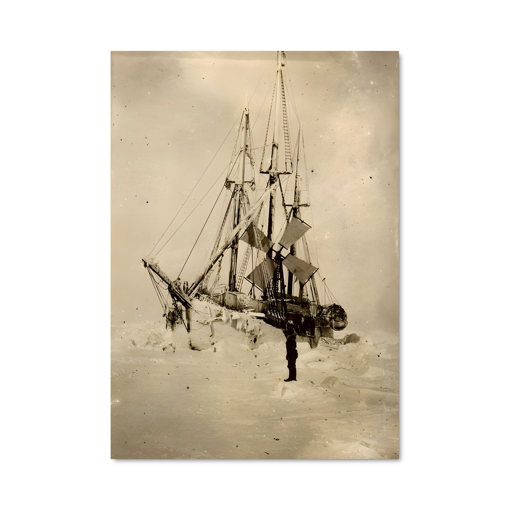 Poster Voyage Enneigé