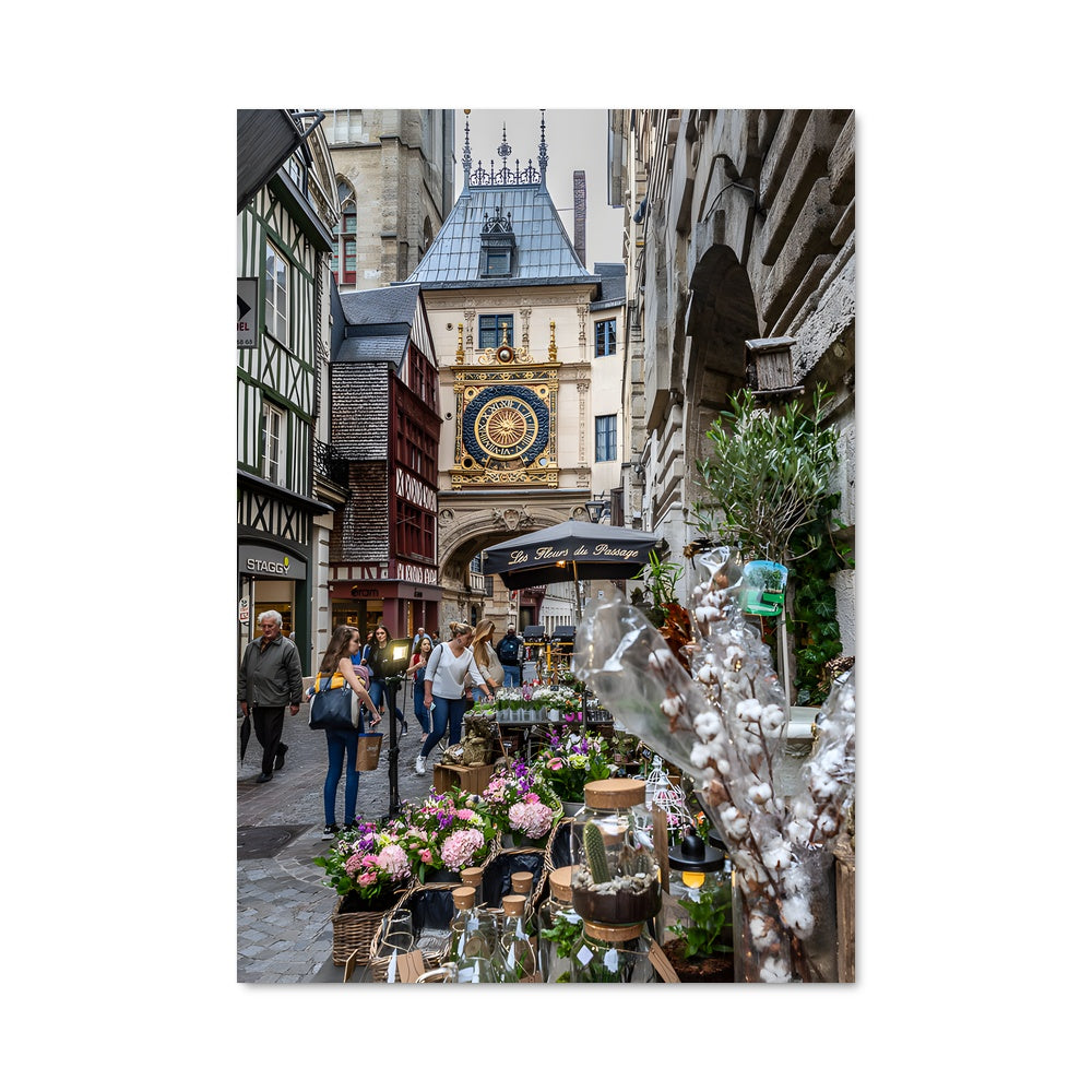 Poster La Rue Florale