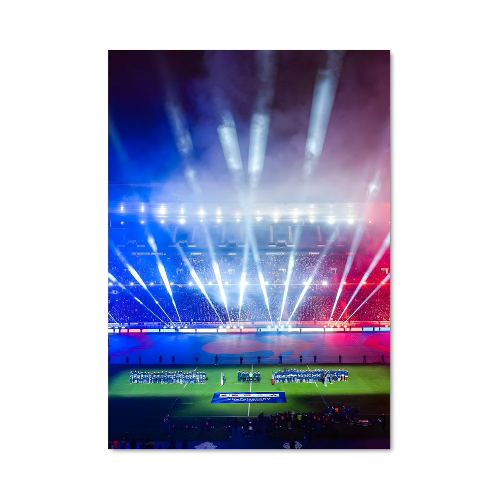 Poster Nuit Étoilée au Stade