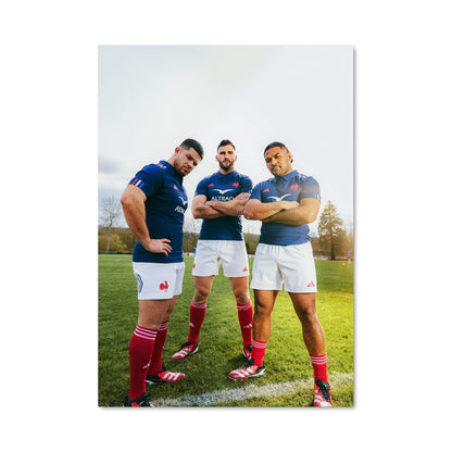 Poster Équipe de France en Action