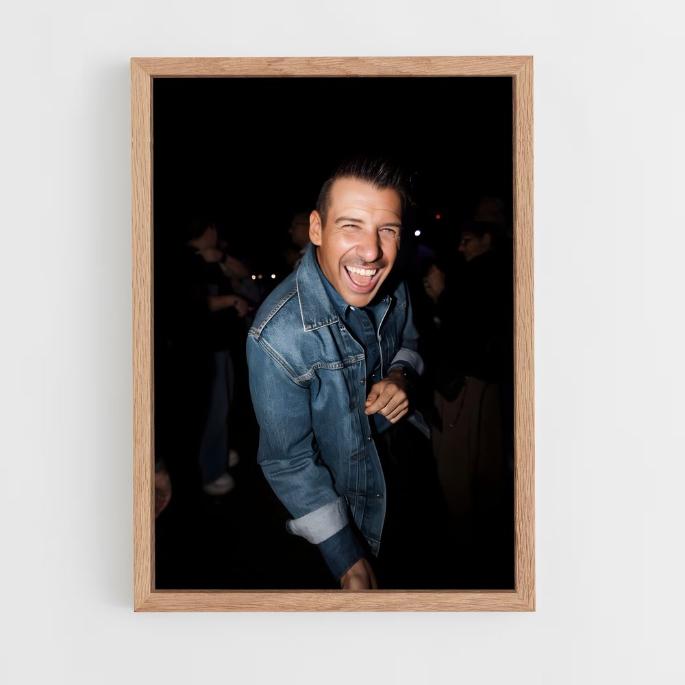 ap-francesco gabbani-2 cadre Bois clair