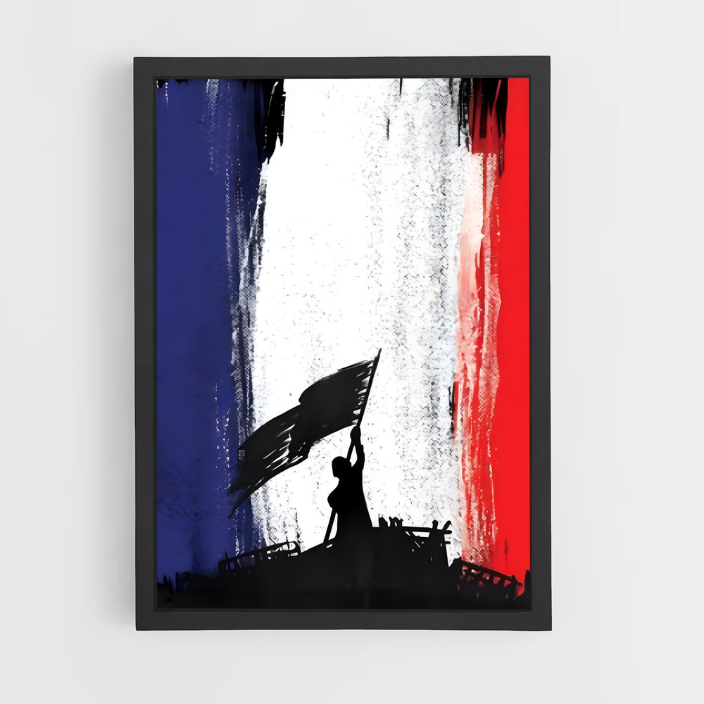 ap-francois l'olonnais flag-1 cadre Noir