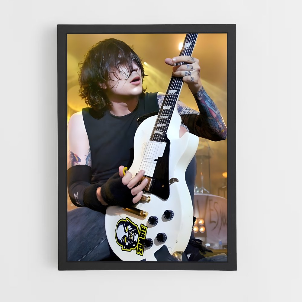 ap-frank iero-2 cadre Noir