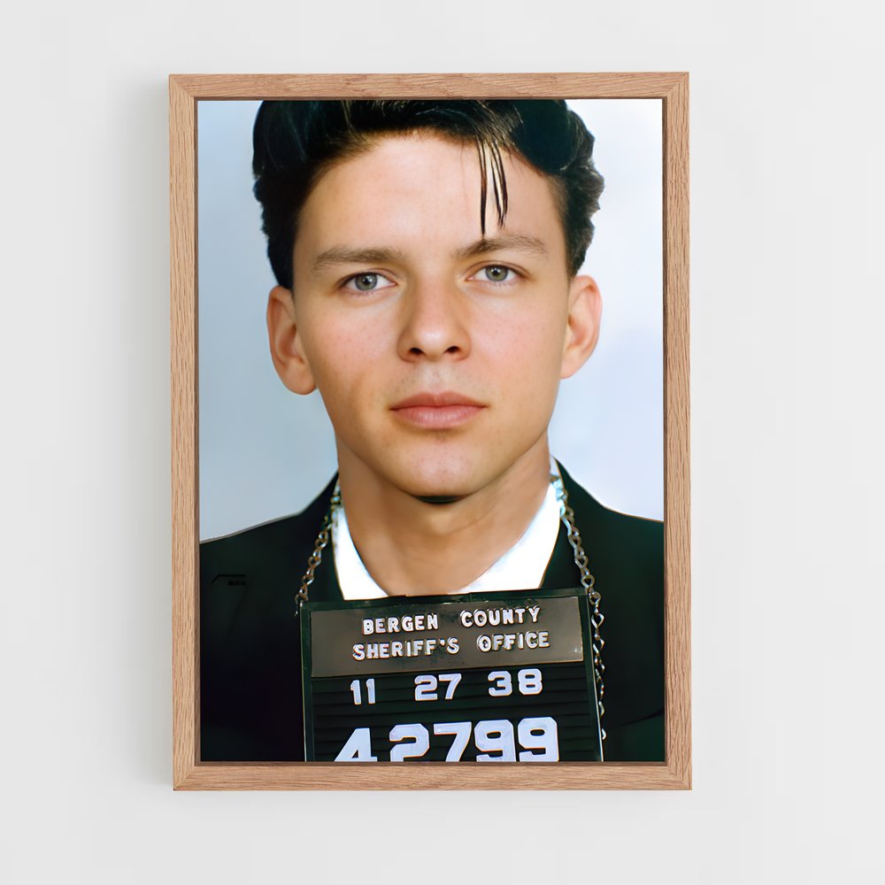 ap-frank sinatra-1 cadre Bois clair