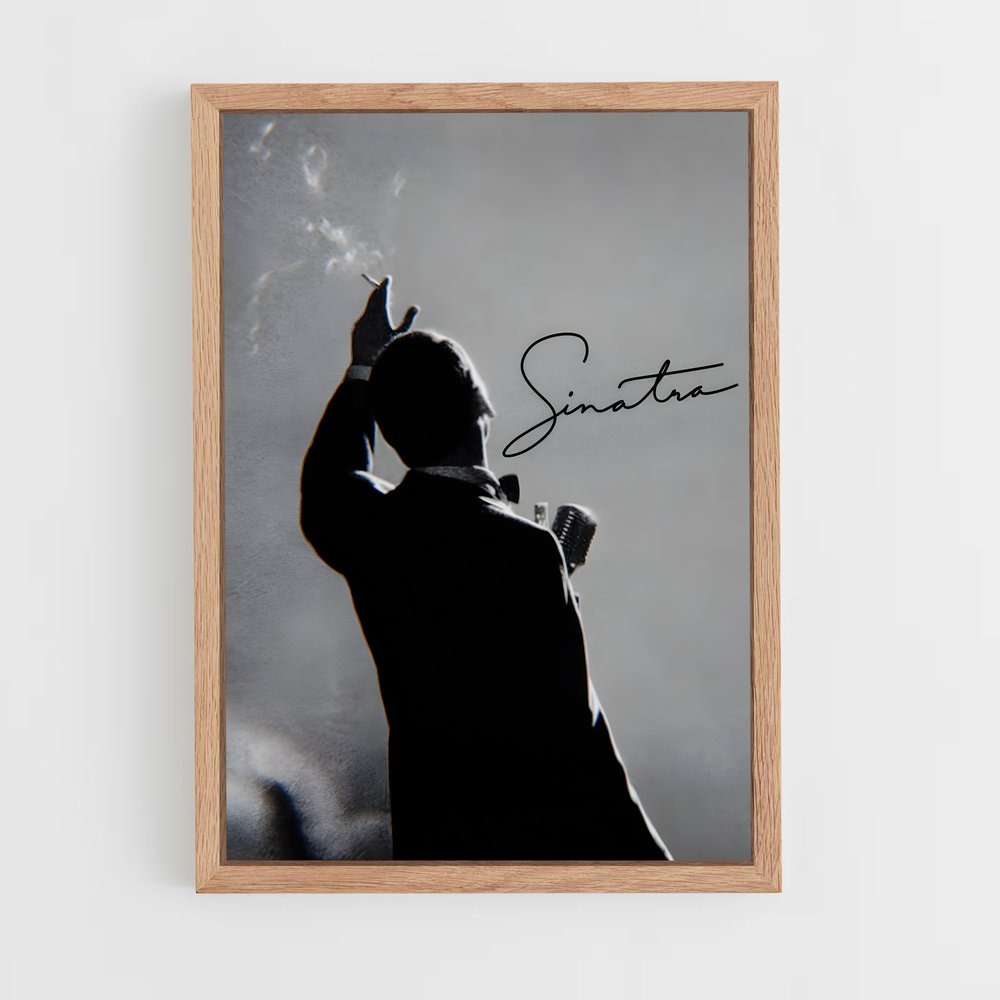 ap-frank sinatra-2 cadre Bois clair