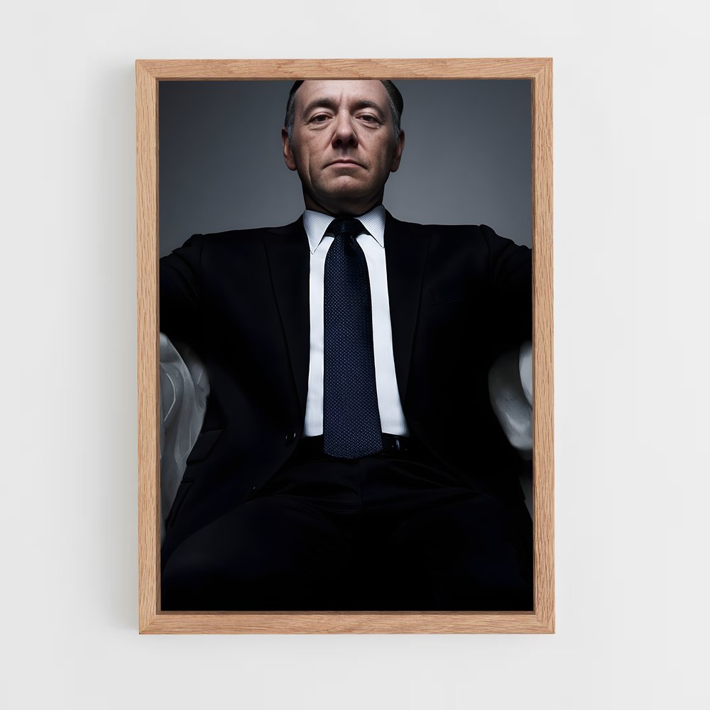 ap-frank underwood-2 cadre Bois clair
