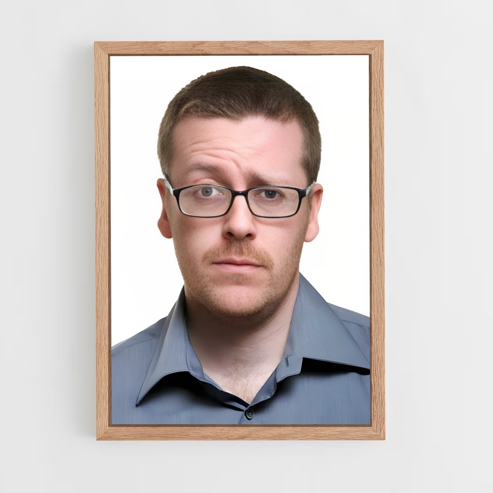 ap-frankie boyle-1 cadre Bois clair