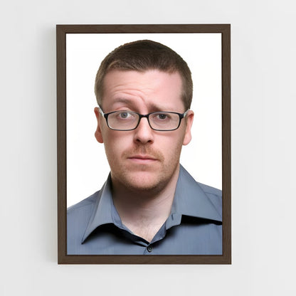ap-frankie boyle-1 cadre Bois foncé