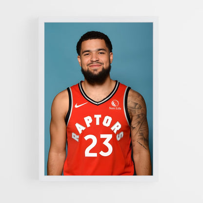ap-fred vanvleet-6 cadre Blanc