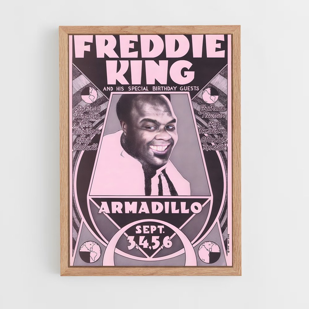 ap-freddie king-2 cadre Bois clair