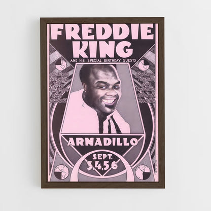 ap-freddie king-2 cadre Bois foncé