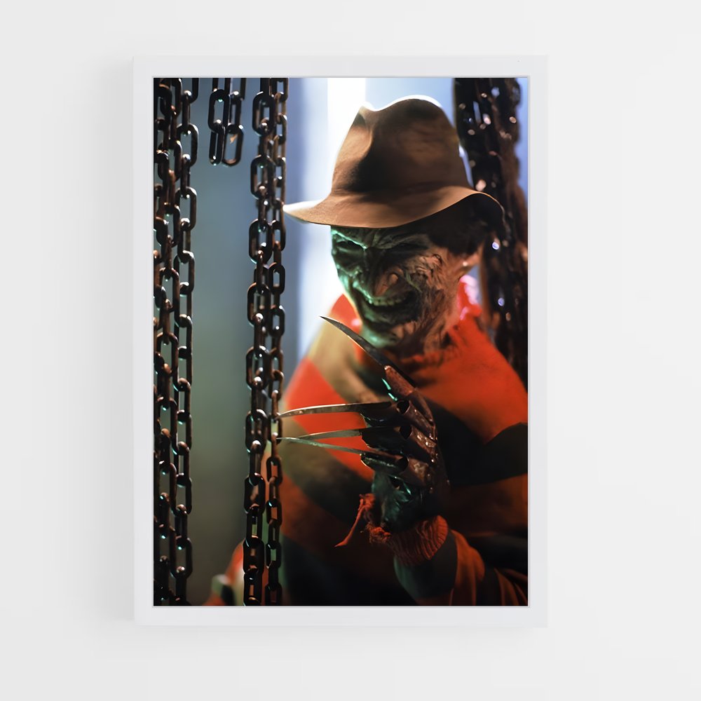 ap-freddy krueger-1 cadre Blanc