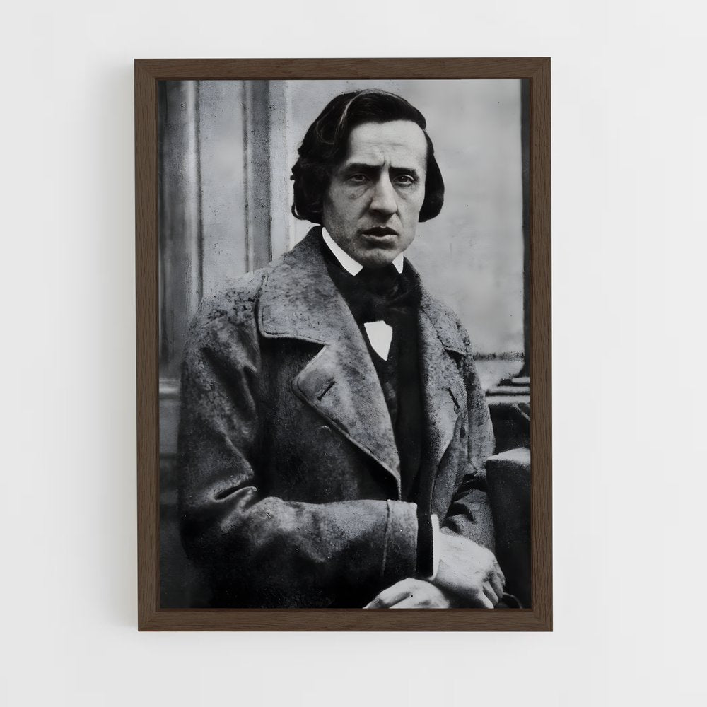 ap-frederic chopin-2 cadre Bois foncé