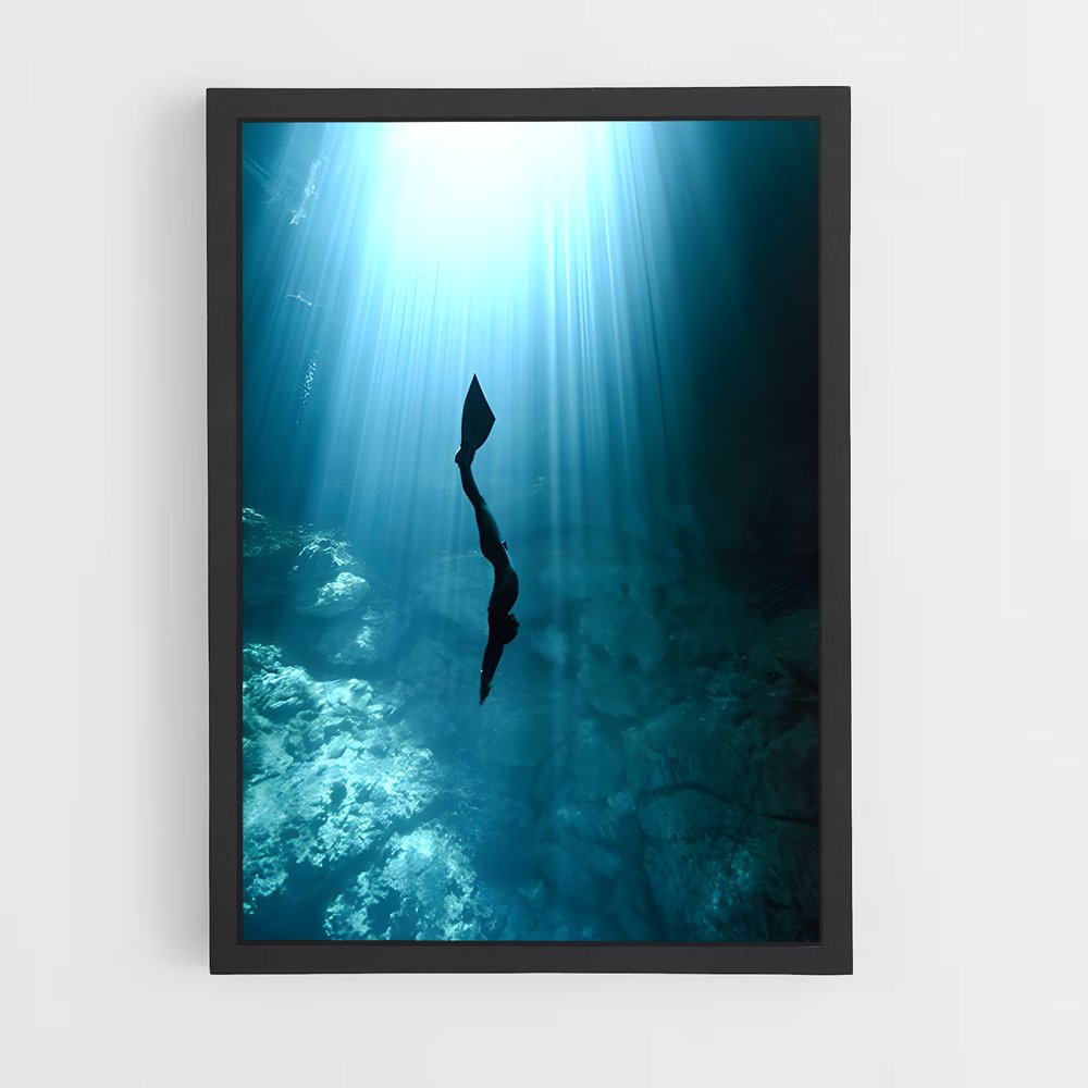 ap-free diving-6 cadre Noir
